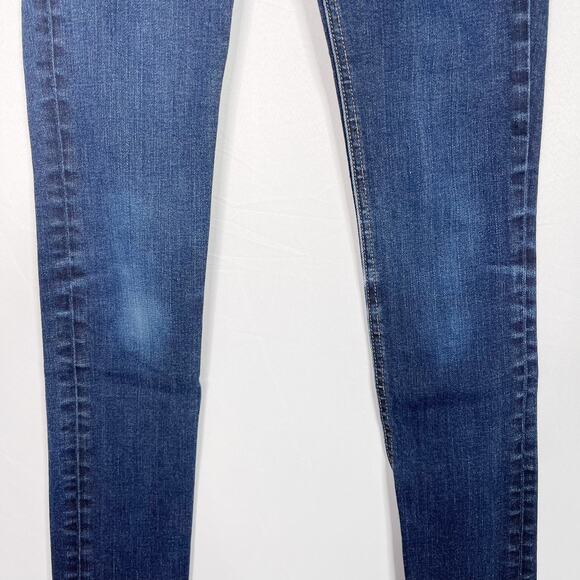 Rag & Bone Womens 24 10 Inch Skinny Jeans in Harrow Medium Wash Cotton Blend - Picture 5 of 12